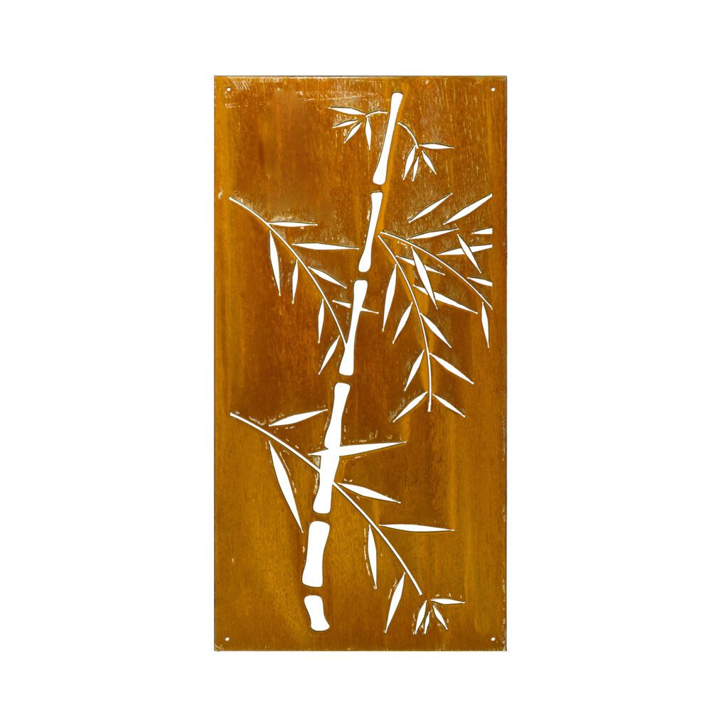 Privacy Screen, Bamboo Shoots With Leaves, Outdoor Privacy Panel | P605 ...