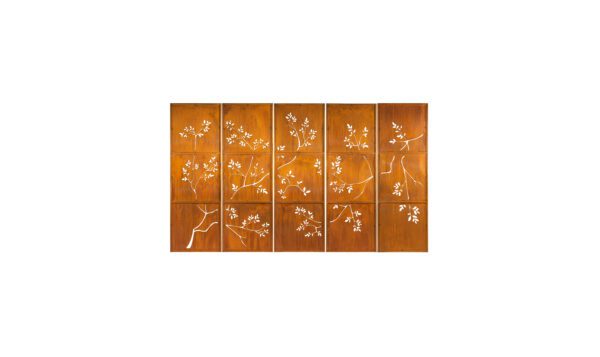 Privacy Screens, Branch Panels, Metal Garden Art