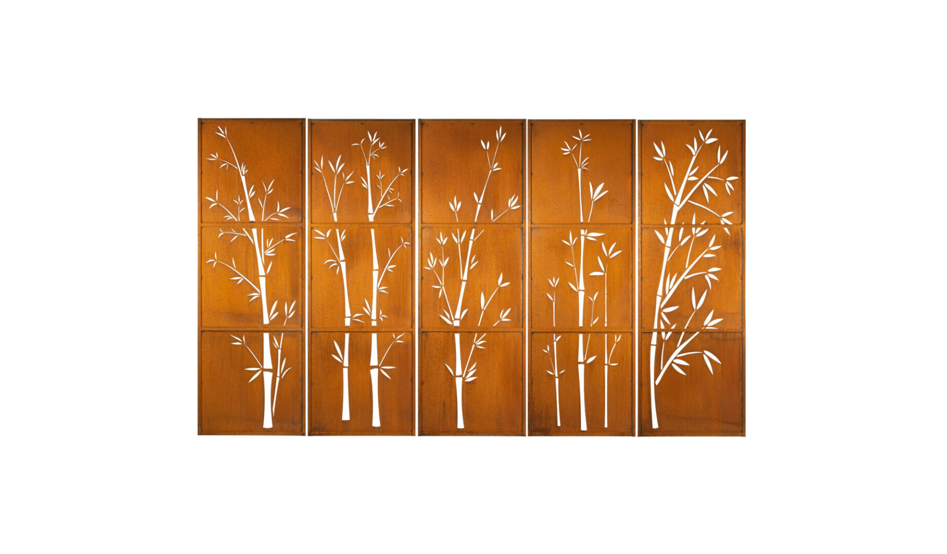 Privacy Screens, Bamboo, Metal Garden Art, Metal Yard Art, Large Garden ...