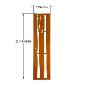 A wooden stick with measurements on it