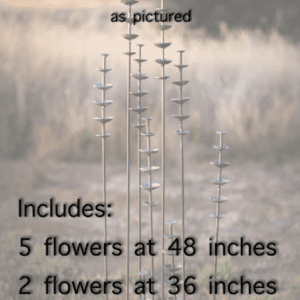 Rustic Metal Flowers