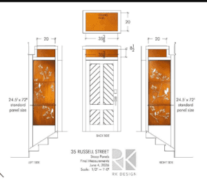 Custom Order Rusty Panels