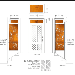 Custom Order Rusty Panels